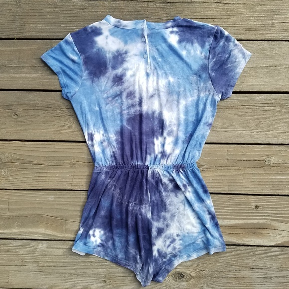 American Apparel tie dye jumper shorts - Picture 5 of 8